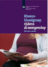 Folder rhesus bloedgroep Nederlands